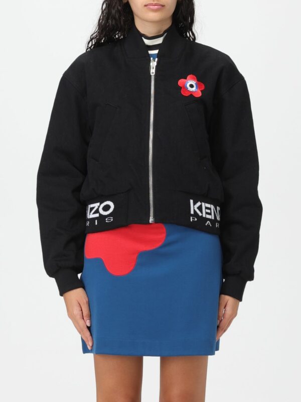 Kenzo Target bomber jacket in denim