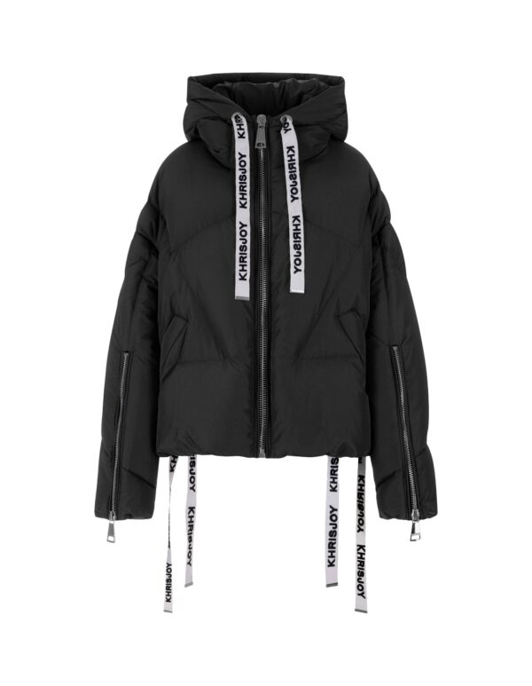 Khrisjoy Black Khris Iconic Puffer Jacket