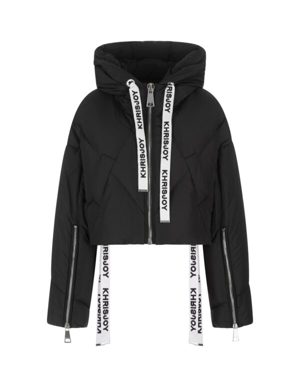 Khrisjoy Black Khris Shorty Puffer Jacket