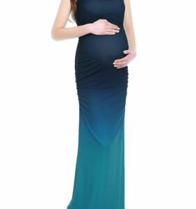 Kimi & Kai Women's Maternity Sonia Ombré Tank Maxi Dress, Small