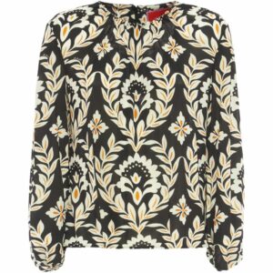 La Doublej Silk Printed Charming Top