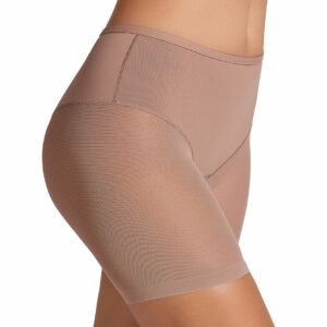 Leonisa Women's Truly Undetectable Sheer Compression Short in Beige (012769) | Size XL | HerRoom.com