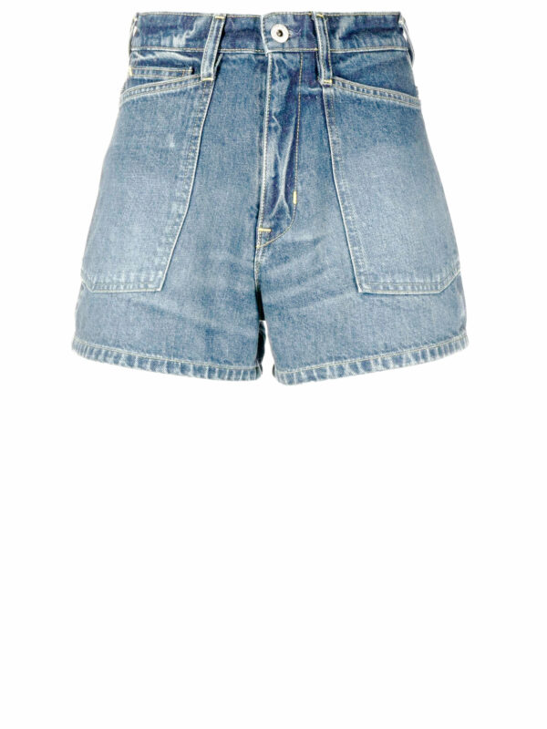 Lightblue denim shorts