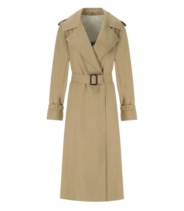 MAX MARA WEEKEND GIOSTRA BEIGE TRENCH COAT