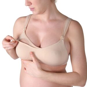 MSM-5726-27006-L-3 Maternity Nursing Bra, Nude - Large - 3