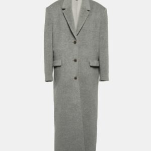 Magda Butrym Single-breasted alpaca and wool coat