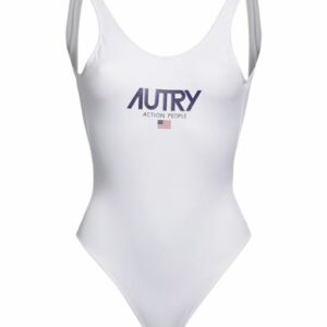 Autry Woman One-piece swimsuit White Size XS Polyamide, Elastane