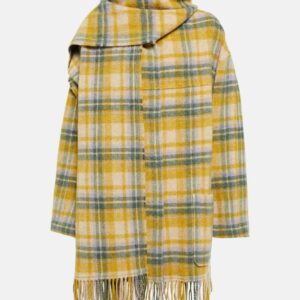 Marant Etoile Faty wool-blend scarf coat