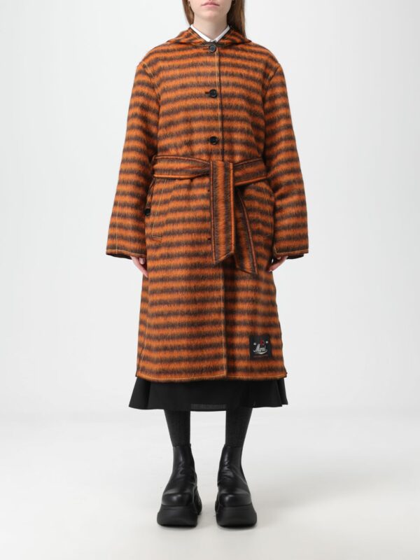 Marni coat in wool blend