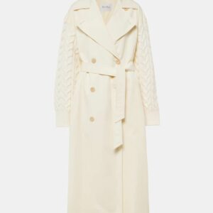 Max Mara Cicladi wool trench coat