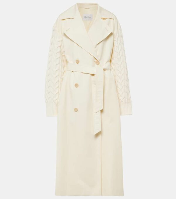 Max Mara Cicladi wool trench coat