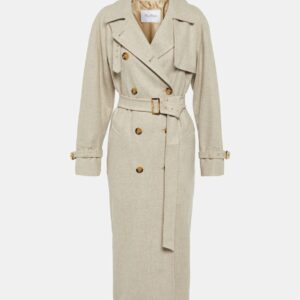 Max Mara Murena alpaca, cashmere, and camel trench coat