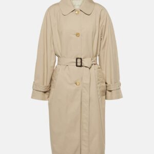 Max Mara The Cube cotton-blend twill trench coat