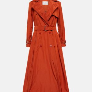 Max Mara Tubinga silk taffeta trench coat