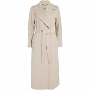 Max Mara Virgin Wool Wrap Coat