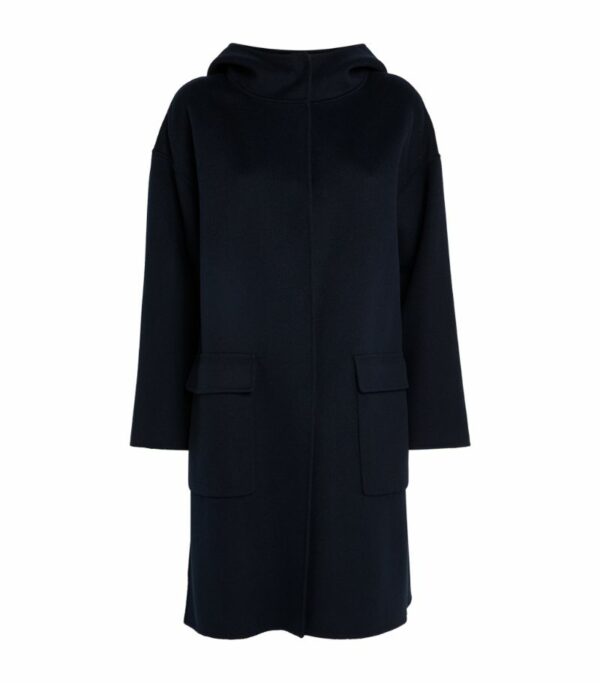 Max Mara Wool Hooded Coat