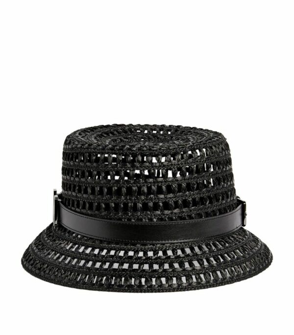 Max Mara Woven Logo Bucket Hat