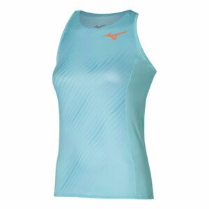 Mizuno Printed Tank Top Women blue