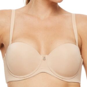 Montelle Intimates Convertible Strapless Underwire Bra in Sand at Nordstrom, Size 38B