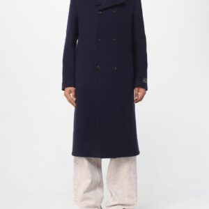 Msgm coat in virgin wool blend