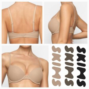 NWT Skims Fits Everyone Versatile Strapless Bra Sz. 30C Clay in Beige, Women's