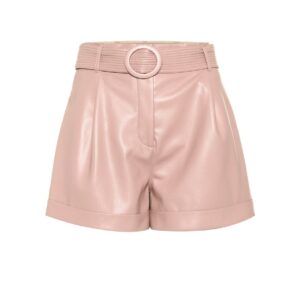 Nanushka Joyce faux leather shorts