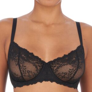 Natori Women's Heavenly Lace Convertible Balconette Underwire Bra 724314 - Black