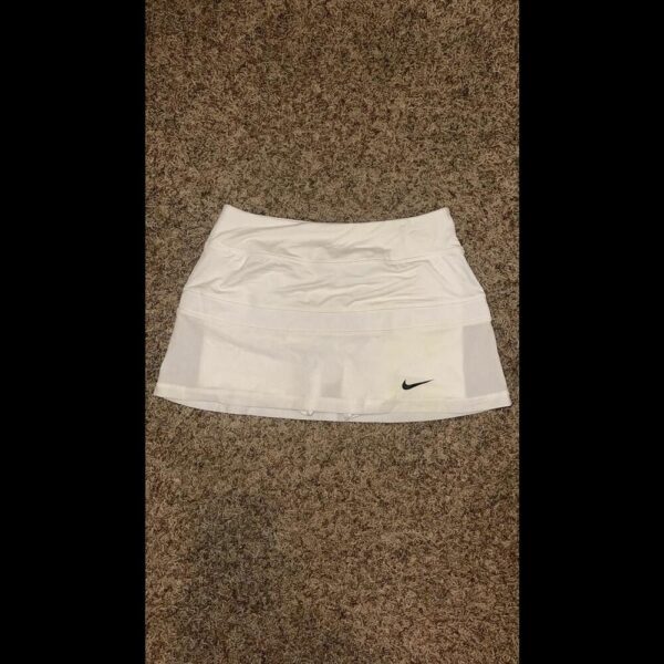 Nike Court Women's Tnns Skort Skirt Compression Shorts 2014 in White (Size 23)