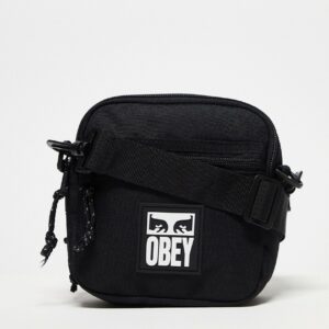 Obey small messenger bag in black