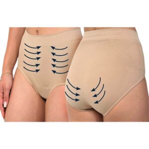 Pack Of 2 Garnet Control Briefs M