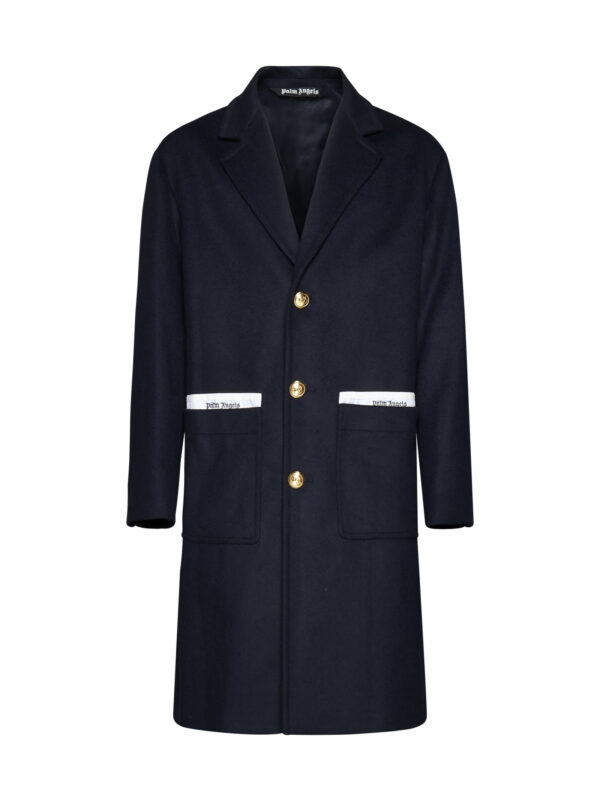 Palm Angels Virgin Wool And Cashmere Coat