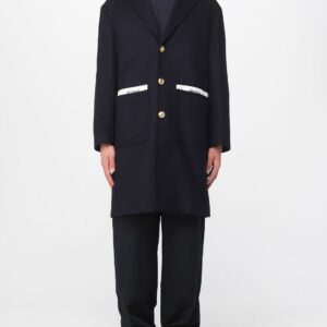 Palm Angels coat in wool blend