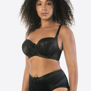 Parfait Charlotte Padded Balconette Bra Black