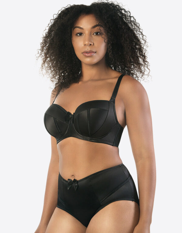 Parfait Charlotte Padded Balconette Bra Black