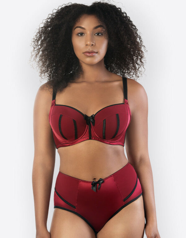 Parfait Charlotte Padded Balconette Bra Rio Red