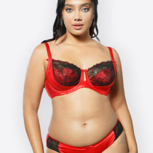 Parfait Mariela Balconette Bra Racing Red/Black