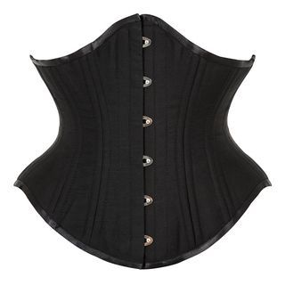 Plain Lace-Up Corset