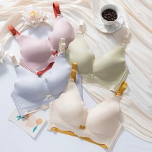 Plain Wireless Nursing Bra