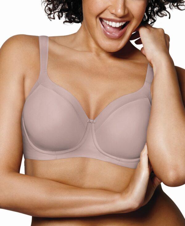 Playtex Women's Secrets Shapes & Supports Balconette Full Figure Wirefree Bra US4824 - Evening Blush