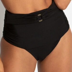 Pour Moi Samoa High Waist Control Bikini Brief Black