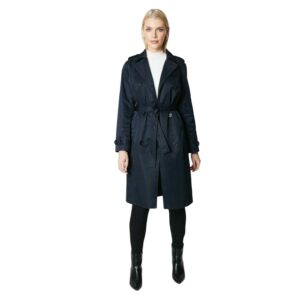 Principles Womens/Ladies Premium Trench Coat (12 UK) (Navy)