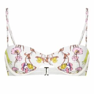 Printed Underwire Bikini Top