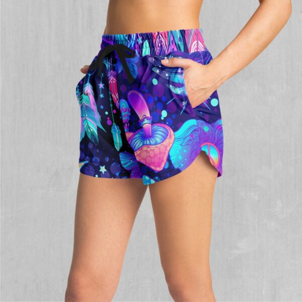 Psycho Luminescence Women's Shorts