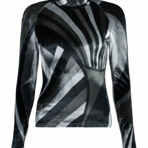 Pucci Printed Long-sleeve Top