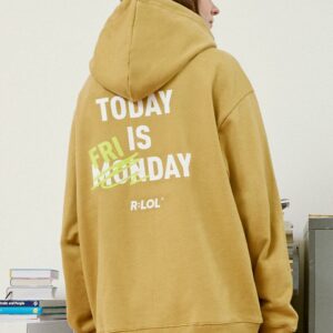 [RLOL](HD-20722) RLOL TODAY IS FRIDAY HOOD T-SHIRT