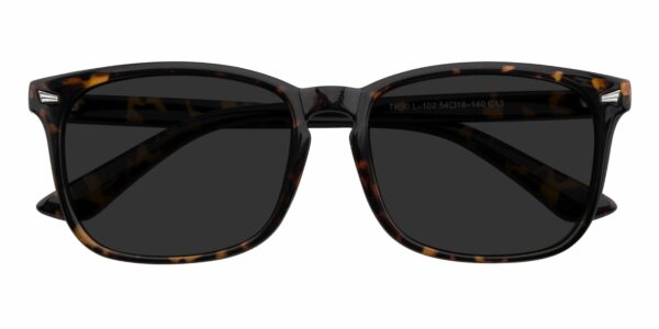 Rectangle Sunglasses, Full Frame Tortoise TR90 - SUP1074