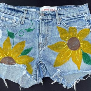 Repurposed Denim Shorts