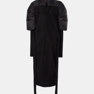 Rick Owens Duvetina down-paneled wool coat