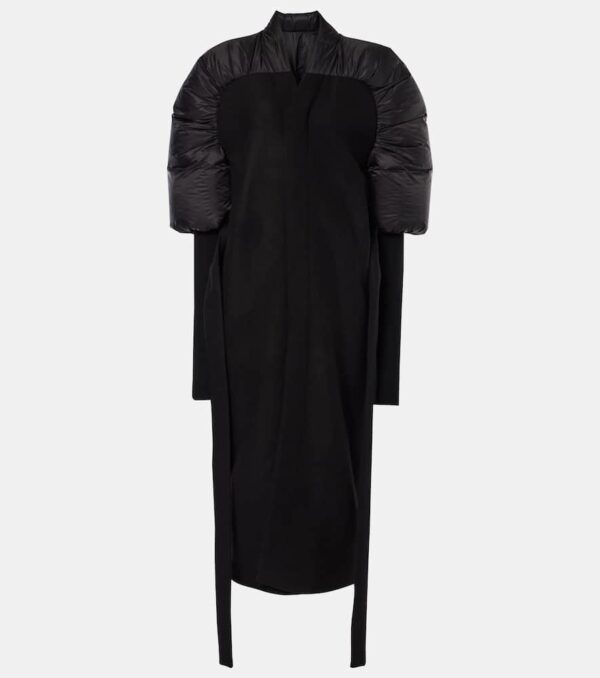 Rick Owens Duvetina down-paneled wool coat