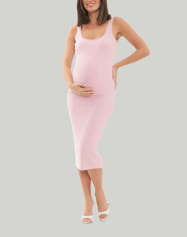 Ripe Maternity Carmen Rib Knit Dress